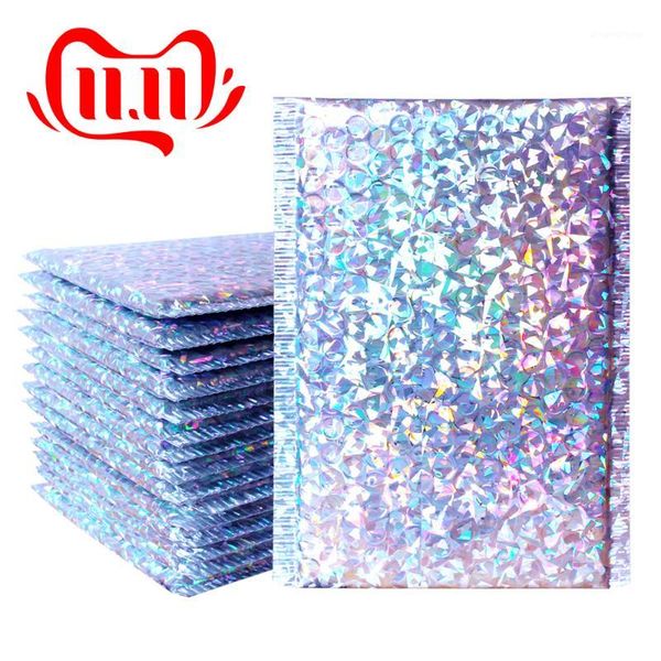 speedy mailers 7 sizes 10pcs/pack shipping bubble mailers laser silver padded envelopes gift bag bubble mailing envelope bag1
speedy mailers 7 sizes 10pcs/pack shipping bubble mailers laser silver padded envelopes gift bag bubble mailing envelope bag1