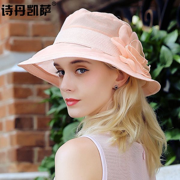 wide brim hats girls summer sun lady travel screen cap shade students leisure silk protection folding hat a114, Blue;gray
wide brim hats girls summer sun lady travel screen cap shade students leisure silk protection folding hat a114, Blue;gray