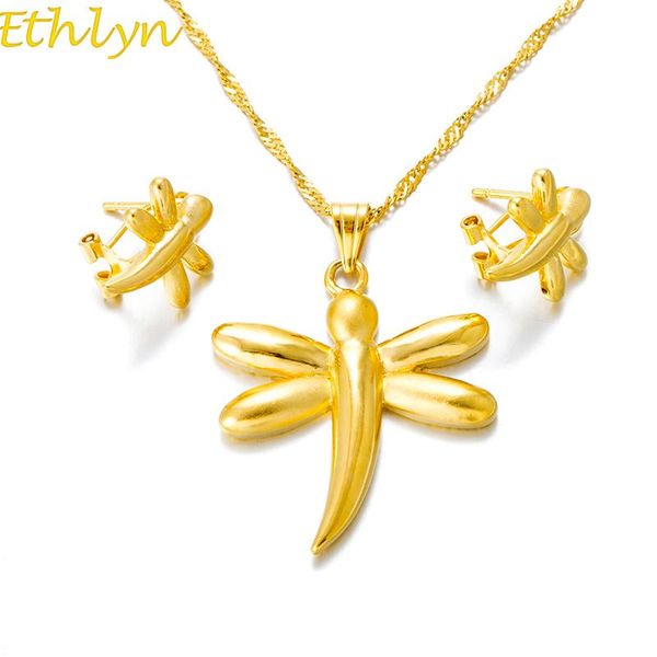 Ethlyn Jewelry Cute Dragonfly Women Gold Color Jewelry Sets Elegant Life Accessories Beautiful Lady Gift 2021 Aug New S161, Silver
Ethlyn Jewelry Cute Dragonfly Women Gold Color Jewelry Sets Elegant Life Accessories Beautiful Lady Gift 2021 Aug New S161, Silver