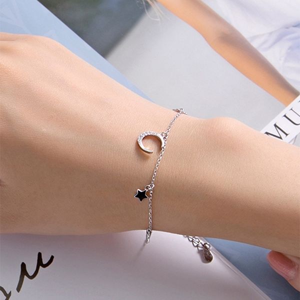 сердце девушки иных меньшинства designgirlfriends простого чистая серебро звезда луна рука украшение корейского браслет браслет braceletethn, Golden;silver
сердце девушки иных меньшинства designgirlfriends простого чистая серебро звезда луна рука украшение корейского браслет браслет braceletethn, Golden;silver