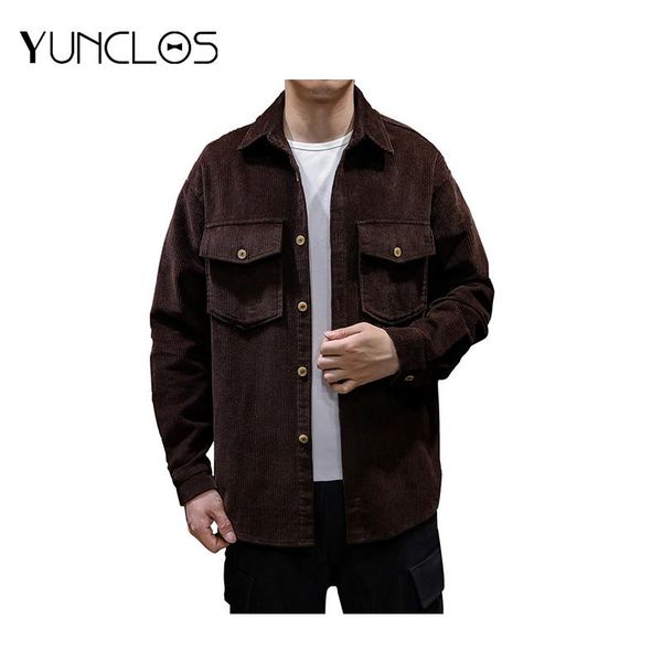 brown men long shirts autumn casual fashion single-breasted long sleeve shirts male harajuku 3 colors s-3xl, White;black
brown men long shirts autumn casual fashion single-breasted long sleeve shirts male harajuku 3 colors s-3xl, White;black