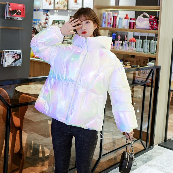 winter coat women elegant down cotton jacket women's coats and jackets woman clothes fashion colorful laser femme veste tn1027, Black
winter coat women elegant down cotton jacket women's coats and jackets woman clothes fashion colorful laser femme veste tn1027, Black