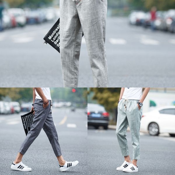 b29ci new summer br fashion trouserscasual trouserscasual capris breathable cotton men's new summer large fashion pants and and linen c, Blue
b29ci new summer br fashion trouserscasual trouserscasual capris breathable cotton men's new summer large fashion pants and and linen c, Blue