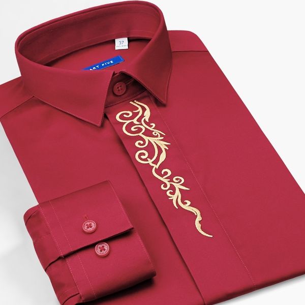 2020 five intelligent new formal shirt from the men's tuxedo high-quality wearing 100% cotton sleeve long red male shirts l0cu, White;black
2020 five intelligent new formal shirt from the men's tuxedo high-quality wearing 100% cotton sleeve long red male shirts l0cu, White;black