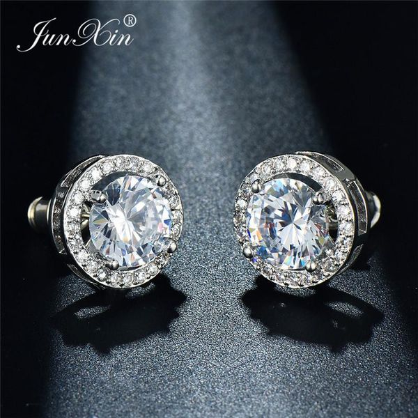 stud luxury female crystal white zircon earrings simple silver color round vintage wedding for women, Golden;silver
stud luxury female crystal white zircon earrings simple silver color round vintage wedding for women, Golden;silver