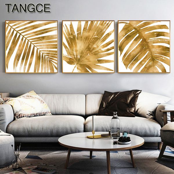 nordic golden leaf plants canvas painting luxurious posters and prints hd wall art pictures for living room bedroom modern decor
nordic golden leaf plants canvas painting luxurious posters and prints hd wall art pictures for living room bedroom modern decor