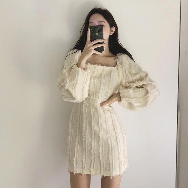 puff long sleeve fringe dress mini chiffon corto black elegant dresses woman party night spring 2021 de festa ropa mujer, Black;gray
puff long sleeve fringe dress mini chiffon corto black elegant dresses woman party night spring 2021 de festa ropa mujer, Black;gray