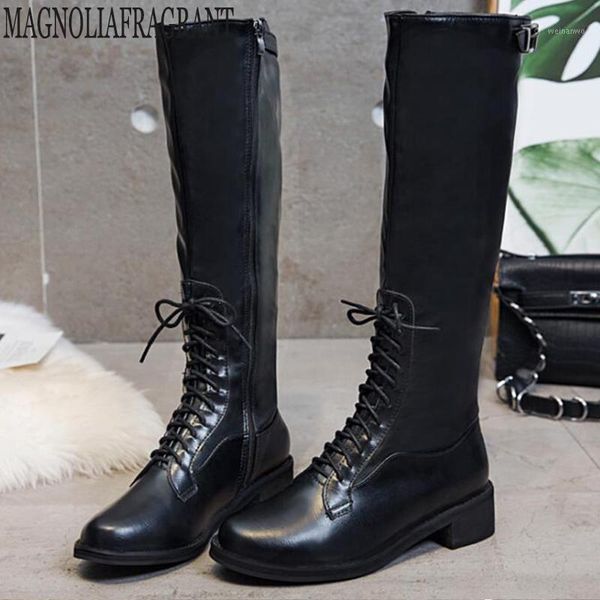 new woman punk boots women high-heeled women's leather boots knight lace-up long tall botas mujer invierno 2020 y2221, Black
new woman punk boots women high-heeled women's leather boots knight lace-up long tall botas mujer invierno 2020 y2221, Black