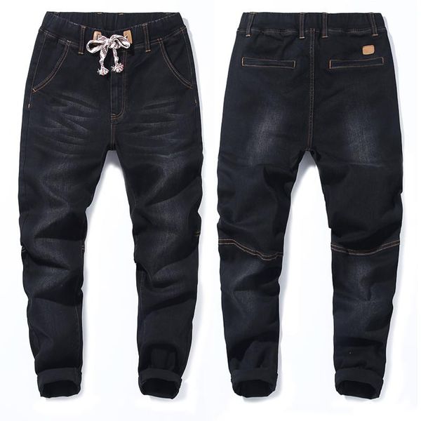 new 2020 oversize 5xl 6xl 7xl men's fashion elastic waist denim pants casual stretch hip-hop version of fat men's denim pants, Blue
new 2020 oversize 5xl 6xl 7xl men's fashion elastic waist denim pants casual stretch hip-hop version of fat men's denim pants, Blue