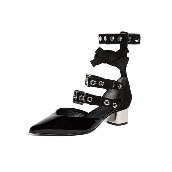 2020 new pointed toe metal decoration pumps women hoof heels shoes woman fashion party comfortable women shoes zapatos de mujer, Black
2020 new pointed toe metal decoration pumps women hoof heels shoes woman fashion party comfortable women shoes zapatos de mujer, Black