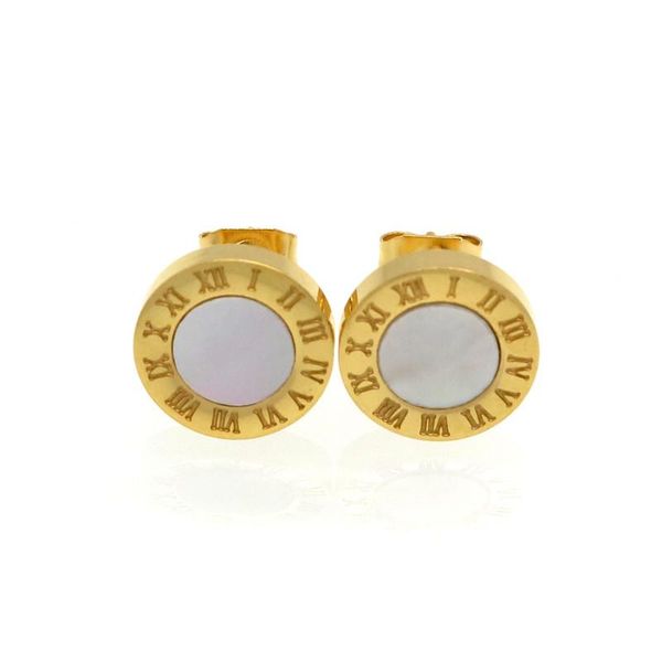 fysara elegant couple jewelry white shell earring titanium steel rose gold color roman numerals stud earrings for women men girl sqcwuv, Black
fysara elegant couple jewelry white shell earring titanium steel rose gold color roman numerals stud earrings for women men girl sqcwuv, Black