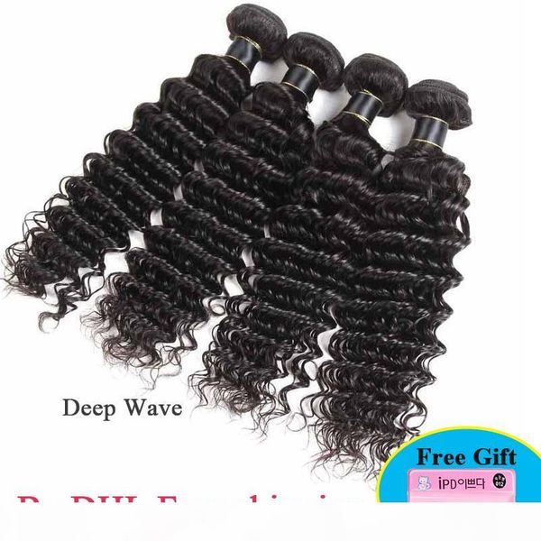 brazilian peruvian deep wave virgin hair 3 4 bundles virgin hair malaysian human hair extensions weaves wefts double by dhl, Black
brazilian peruvian deep wave virgin hair 3 4 bundles virgin hair malaysian human hair extensions weaves wefts double by dhl, Black