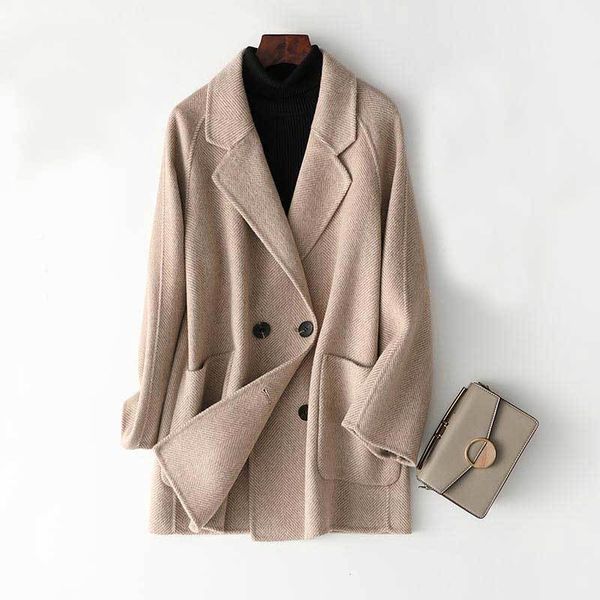 2019 women cashmere midi length coat elegant turn down collar woolen coat drouble button design winter warm coat casaco femininox1020, Black
2019 women cashmere midi length coat elegant turn down collar woolen coat drouble button design winter warm coat casaco femininox1020, Black