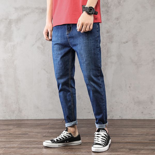 2021 new japanese style fashion loose fit black color elastic denim harem pants vintage designer small bottom hip hop jeans men y9r8, Blue
2021 new japanese style fashion loose fit black color elastic denim harem pants vintage designer small bottom hip hop jeans men y9r8, Blue