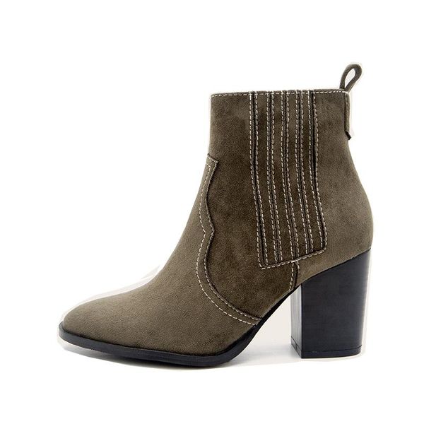 martin high heels boots women green flock chunky heel ankle boots female autumn winter 2020 side zipper daily casual 8cm, Black
martin high heels boots women green flock chunky heel ankle boots female autumn winter 2020 side zipper daily casual 8cm, Black