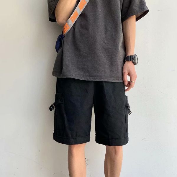 2020 net red tooling shorts men's new summer capris fashion brand bf style sports casual pants, White;black
2020 net red tooling shorts men's new summer capris fashion brand bf style sports casual pants, White;black