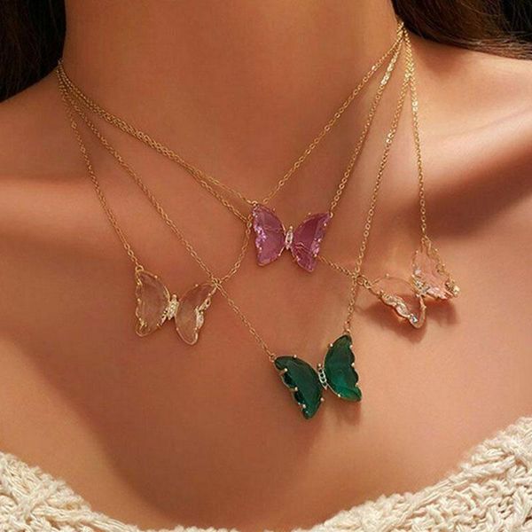 fashion choker necklaces girls fashion gold butterfly pendant necklace for women elegant sweet jewelry gift 2021 wholesale, Silver
fashion choker necklaces girls fashion gold butterfly pendant necklace for women elegant sweet jewelry gift 2021 wholesale, Silver