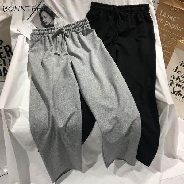 pants women loose solid drawstring simple all-match korean style soft ladies straight long trousers womens high waist female new1, Black;white
pants women loose solid drawstring simple all-match korean style soft ladies straight long trousers womens high waist female new1, Black;white