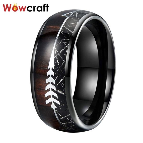 wedding rings 8mm black meteorite arrow wood tungsten for men women bands domed polished shiny nature koa inlay comfort fit, Slivery;golden
wedding rings 8mm black meteorite arrow wood tungsten for men women bands domed polished shiny nature koa inlay comfort fit, Slivery;golden