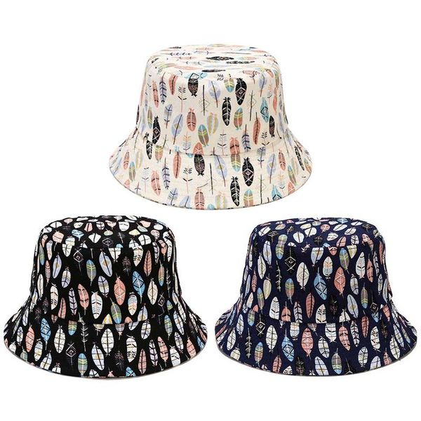 wide brim hats harajuku bucket hat fishing outdoor cap women sunscreen feather print fisherman, Blue;gray
wide brim hats harajuku bucket hat fishing outdoor cap women sunscreen feather print fisherman, Blue;gray