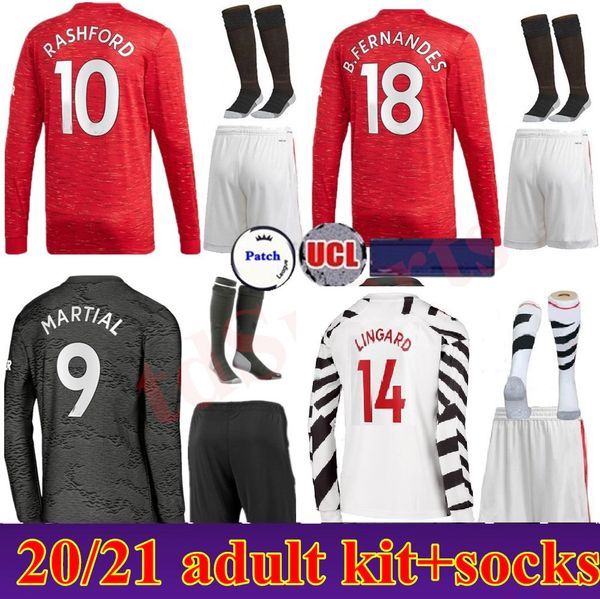 2020 2021 long sleeves home away 3rd sancho manchester soccer united jerseys 20 21 rashford football shirt utd men kit set uniforms, Black
2020 2021 long sleeves home away 3rd sancho manchester soccer united jerseys 20 21 rashford football shirt utd men kit set uniforms, Black