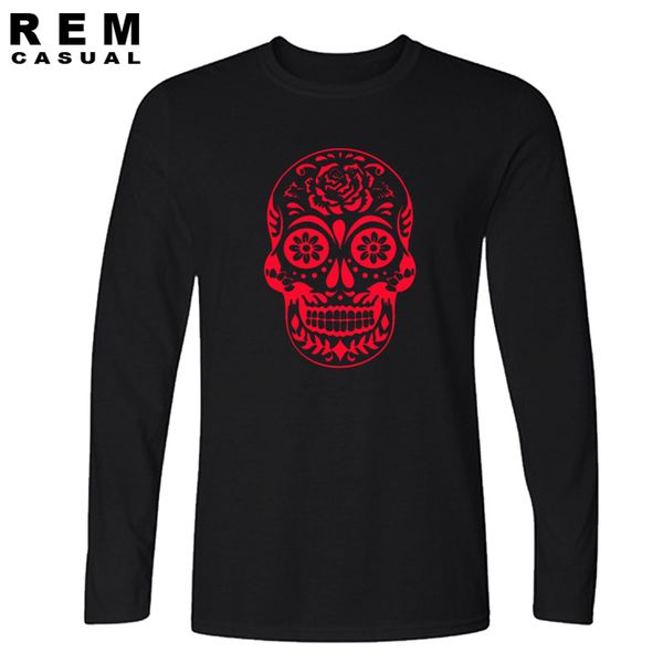 sport new mens clothing skull flower printing cotton long sleeve t shirts cool fashion male t shirt
sport new mens clothing skull flower printing cotton long sleeve t shirts cool fashion male t shirt