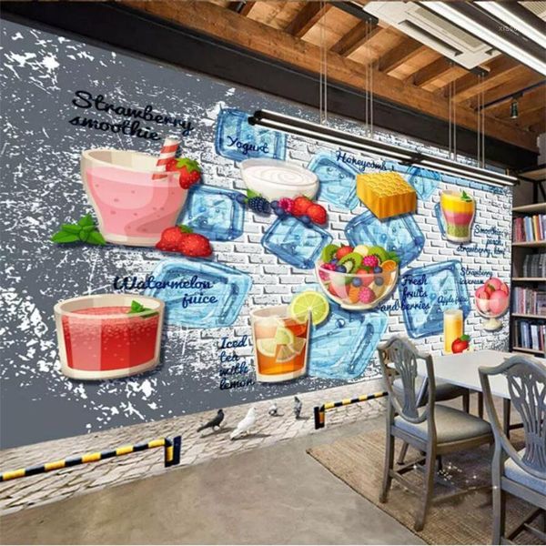 custom wallpaper 3d p murals three-dimensional cold drinks shop juice restaurant background wall paper papel de parede1
custom wallpaper 3d p murals three-dimensional cold drinks shop juice restaurant background wall paper papel de parede1