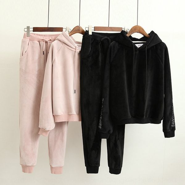 w5211 women's new embroidered letter long sleeve hooded velvet sweater casual velvet suit and trousers sweater trousers g2mqz, Gray
w5211 women's new embroidered letter long sleeve hooded velvet sweater casual velvet suit and trousers sweater trousers g2mqz, Gray