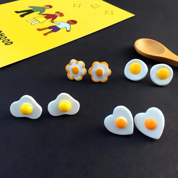 stud 2021 trend cute earrings for women cartoon fried and poached egg funny fashion jewelry gifts the year, Golden;silver
stud 2021 trend cute earrings for women cartoon fried and poached egg funny fashion jewelry gifts the year, Golden;silver