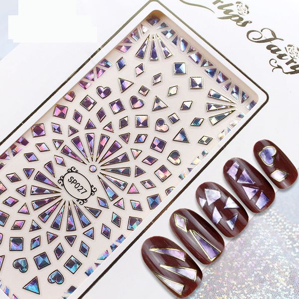 10 sheets/pack gold silver lines strip 3d nail sticker gold flower vine diamond necklace gel polish slider accessories nail sticker, Black
10 sheets/pack gold silver lines strip 3d nail sticker gold flower vine diamond necklace gel polish slider accessories nail sticker, Black