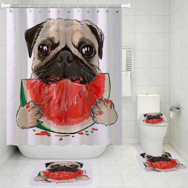 4piece pet dog душ занавес kit симпатичные собаки ванной kit бесплатно с крючки высокого качества домашнее украшение продукты
4piece pet dog душ занавес kit симпатичные собаки ванной kit бесплатно с крючки высокого качества домашнее украшение продукты
