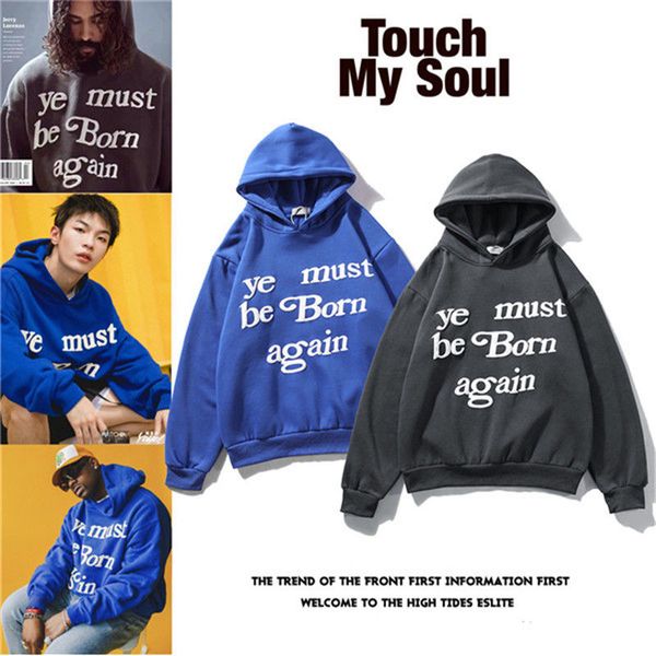 2021 kanye letter foam printing men's and women's hoodies multi element printing pullover hoodies, Black
2021 kanye letter foam printing men's and women's hoodies multi element printing pullover hoodies, Black