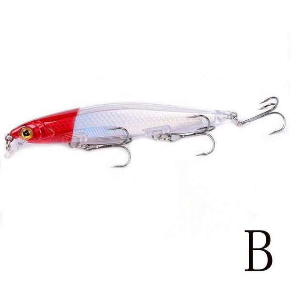 1pcs minnow fishing lure laser hard artificial bait 3d eyes 11cm 12.9g fishing wobbler diving 0.2m-1m crankbait qylvyd
1pcs minnow fishing lure laser hard artificial bait 3d eyes 11cm 12.9g fishing wobbler diving 0.2m-1m crankbait qylvyd