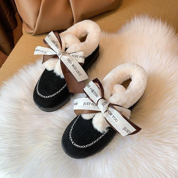 winter women fur warm snow boots comfortable rubber plush ankle boots for women bowknot slip on flat short boot shoes 2020, Black
winter women fur warm snow boots comfortable rubber plush ankle boots for women bowknot slip on flat short boot shoes 2020, Black