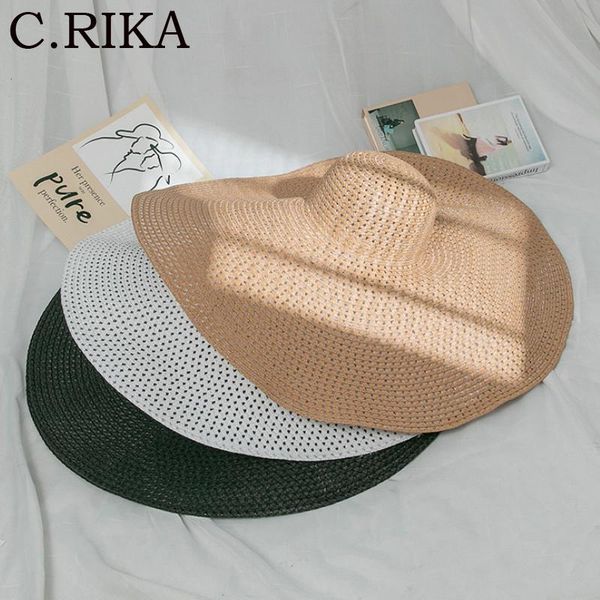 wide brim hats summer handmade hollow women sun hat straw breathable cool ladies girls foldable beach drop, Blue;gray
wide brim hats summer handmade hollow women sun hat straw breathable cool ladies girls foldable beach drop, Blue;gray