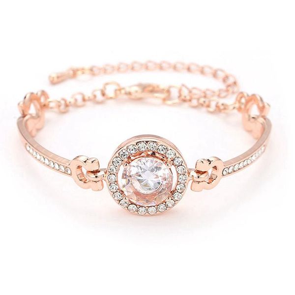 fashion luxury women's bracelet boutique zircon bracelet charm girl exquisite birthday gift, Black
fashion luxury women's bracelet boutique zircon bracelet charm girl exquisite birthday gift, Black