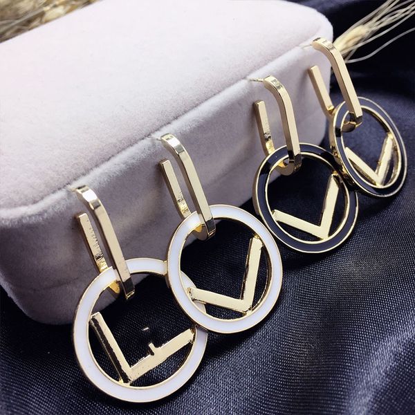 women's designer earrings s925 silver needle temperament studs exaggerated f letter simple hoop earrings, Golden;silver
women's designer earrings s925 silver needle temperament studs exaggerated f letter simple hoop earrings, Golden;silver