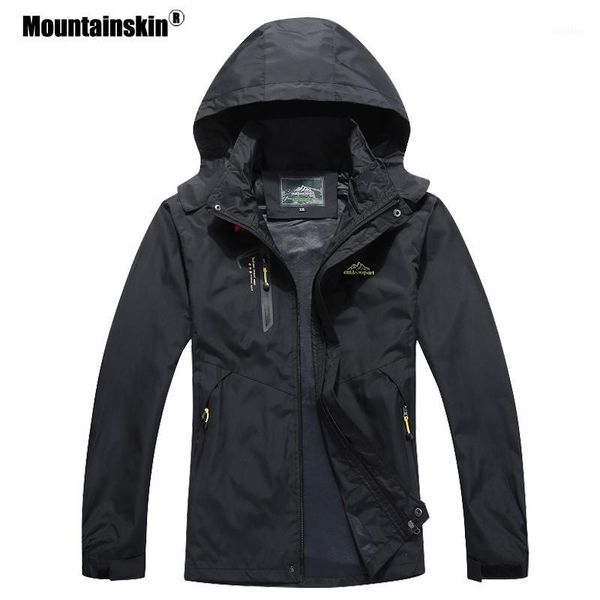 mountainskin 2018 new men's casual jackets autumn outerwear waterproof windbreaker men hooded coat mens brand clothing 5xl sa5451, Black;brown
mountainskin 2018 new men's casual jackets autumn outerwear waterproof windbreaker men hooded coat mens brand clothing 5xl sa5451, Black;brown