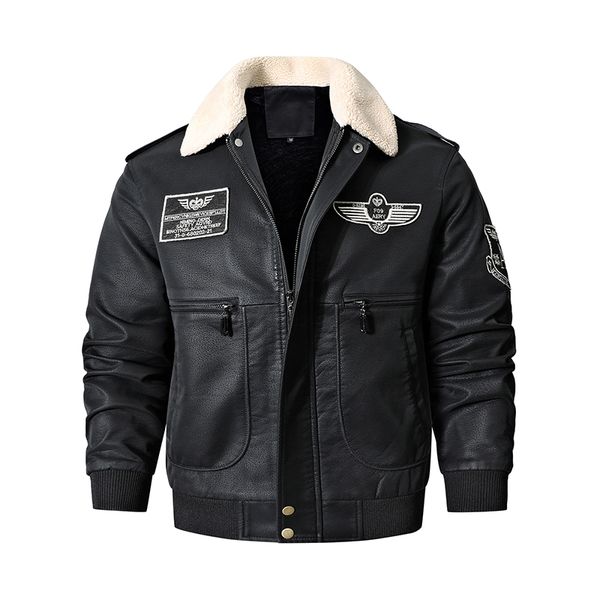 mens bomber motorcycle leather jaet vintage brown military flight coat winter fleece faux leather pigskin plus size jaqueta, Black;brown
mens bomber motorcycle leather jaet vintage brown military flight coat winter fleece faux leather pigskin plus size jaqueta, Black;brown