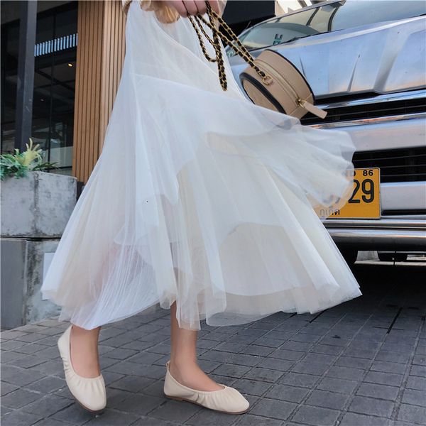 2021 new sherhure pure color women summer high waist boho maxi a-line mesh long skirt casual clothes jupe femme saia gytd, Black
2021 new sherhure pure color women summer high waist boho maxi a-line mesh long skirt casual clothes jupe femme saia gytd, Black