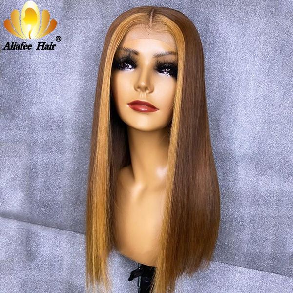 lace wigs brown blonde front human hair brazilian straight highlights transparent 180% part wig pre plucked for women, Black;brown
lace wigs brown blonde front human hair brazilian straight highlights transparent 180% part wig pre plucked for women, Black;brown