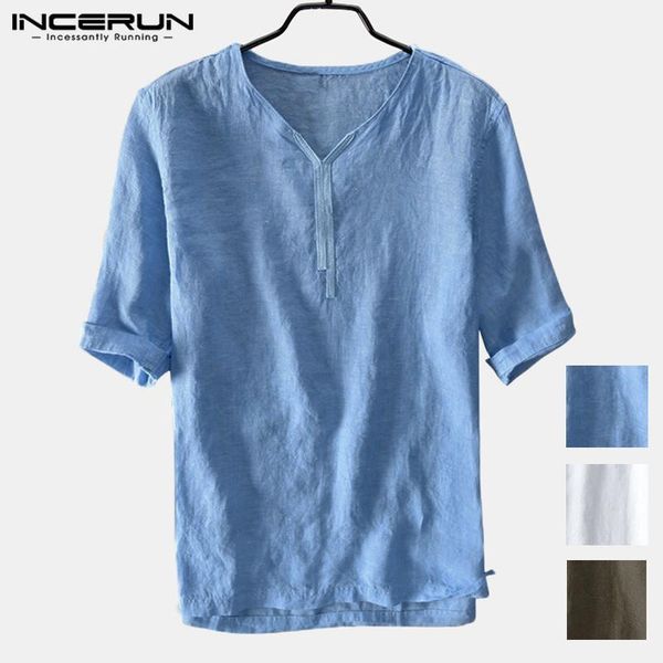harajuku chinese style men shirts half sleeve v neck solid loose camisa hombre chemise men clothes pullovers casual shirts 5xl1, White;black
harajuku chinese style men shirts half sleeve v neck solid loose camisa hombre chemise men clothes pullovers casual shirts 5xl1, White;black