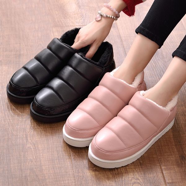 women winter boots warm ankle waterproof comfort plush house shoes men ladies boys girls couple home indoor outdoor botas mujer 201031, Black
women winter boots warm ankle waterproof comfort plush house shoes men ladies boys girls couple home indoor outdoor botas mujer 201031, Black
