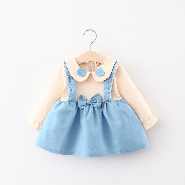 2020 new autumn baby girl newborn dresses birthday party kids long sleeve denim stitching toddler children clothes cute vetisdo q1116, Red;yellow
2020 new autumn baby girl newborn dresses birthday party kids long sleeve denim stitching toddler children clothes cute vetisdo q1116, Red;yellow