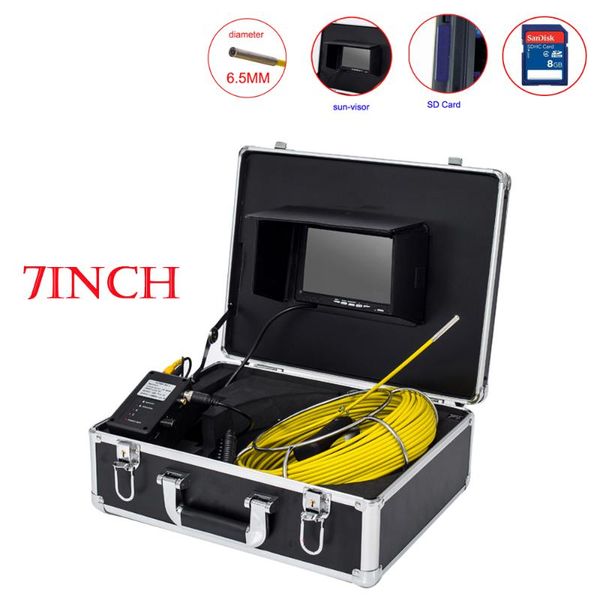 20m-50m cable pushrod pipeline inspection system 12v 4500mah waterproof underwater well sewer industrial camera 6.5mm hd 1000tvl
20m-50m cable pushrod pipeline inspection system 12v 4500mah waterproof underwater well sewer industrial camera 6.5mm hd 1000tvl