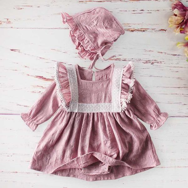 jumpsuits autumn girls baby birthday romper fashion cotton long-sleeved one-piece skirt rompers hat princess toddler kids clothes outfits1, Blue
jumpsuits autumn girls baby birthday romper fashion cotton long-sleeved one-piece skirt rompers hat princess toddler kids clothes outfits1, Blue