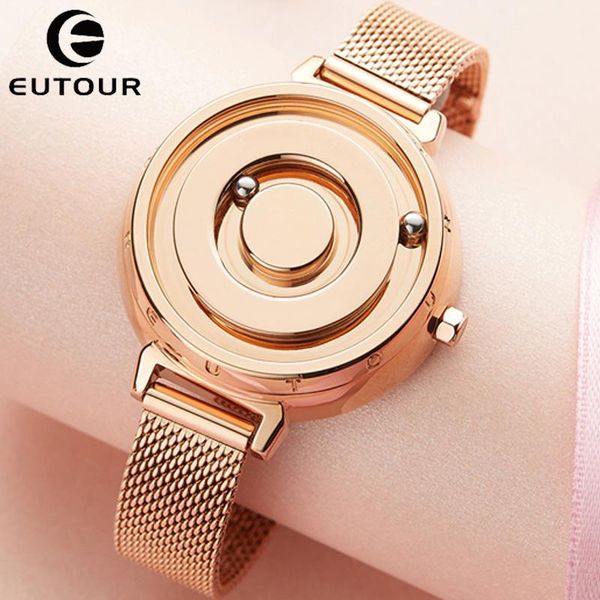 wristwatches rose gold women watch eutour watches magnetic sliver black women's female quartz reloj mesh stainless steel wristwatch1, Slivery;brown
wristwatches rose gold women watch eutour watches magnetic sliver black women's female quartz reloj mesh stainless steel wristwatch1, Slivery;brown