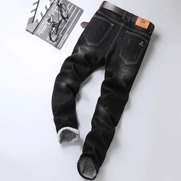 2021classic style men's business jeans new fashion small straight stretch denim trousers male brand loose fit men jeans 28-35-401, Blue
2021classic style men's business jeans new fashion small straight stretch denim trousers male brand loose fit men jeans 28-35-401, Blue