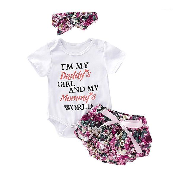 clothing sets fashion 3pcs summer infant toddler baby girls clothes set cotton short sleeve letter romper+floral shorts headband outfit sets, White
clothing sets fashion 3pcs summer infant toddler baby girls clothes set cotton short sleeve letter romper+floral shorts headband outfit sets, White