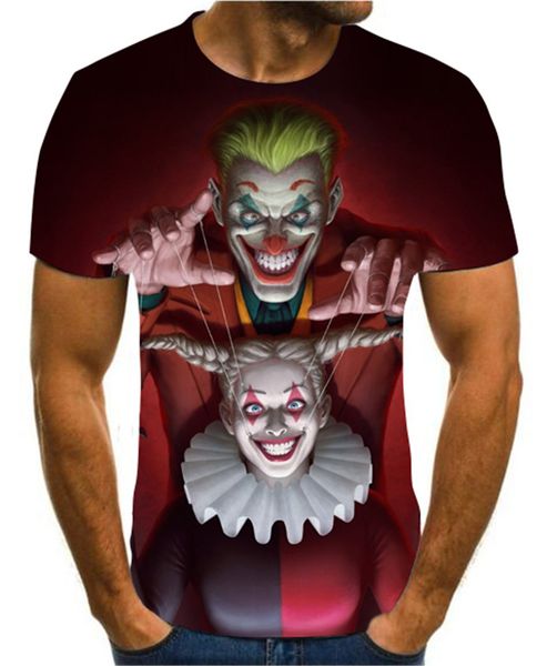 trendy summer creative design clown face all-around 3d print shirts anime humor graphic men clothing
trendy summer creative design clown face all-around 3d print shirts anime humor graphic men clothing